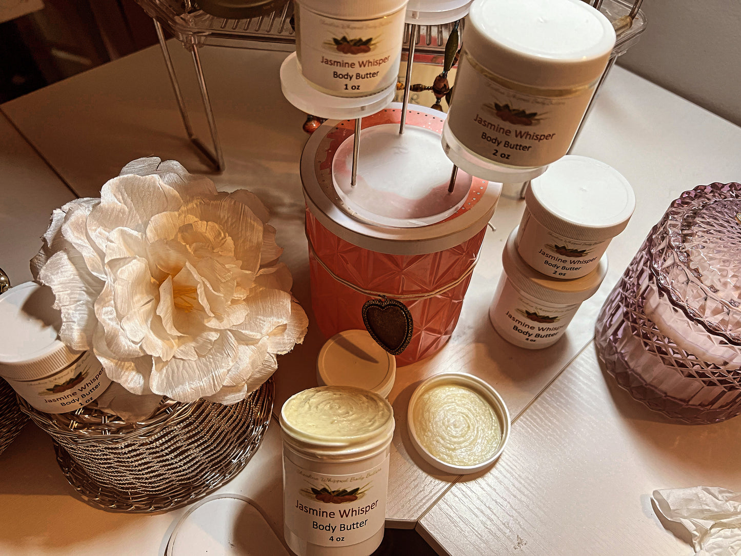 Jasmine Whisper Body Butter - Enchanting Floral Essence (w)