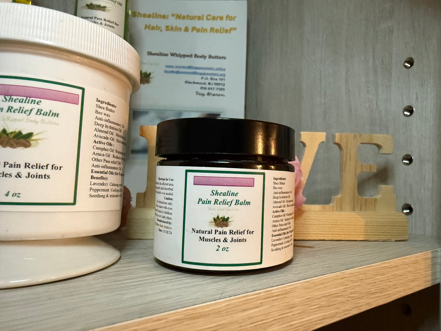 Natural Pain Relief Balm