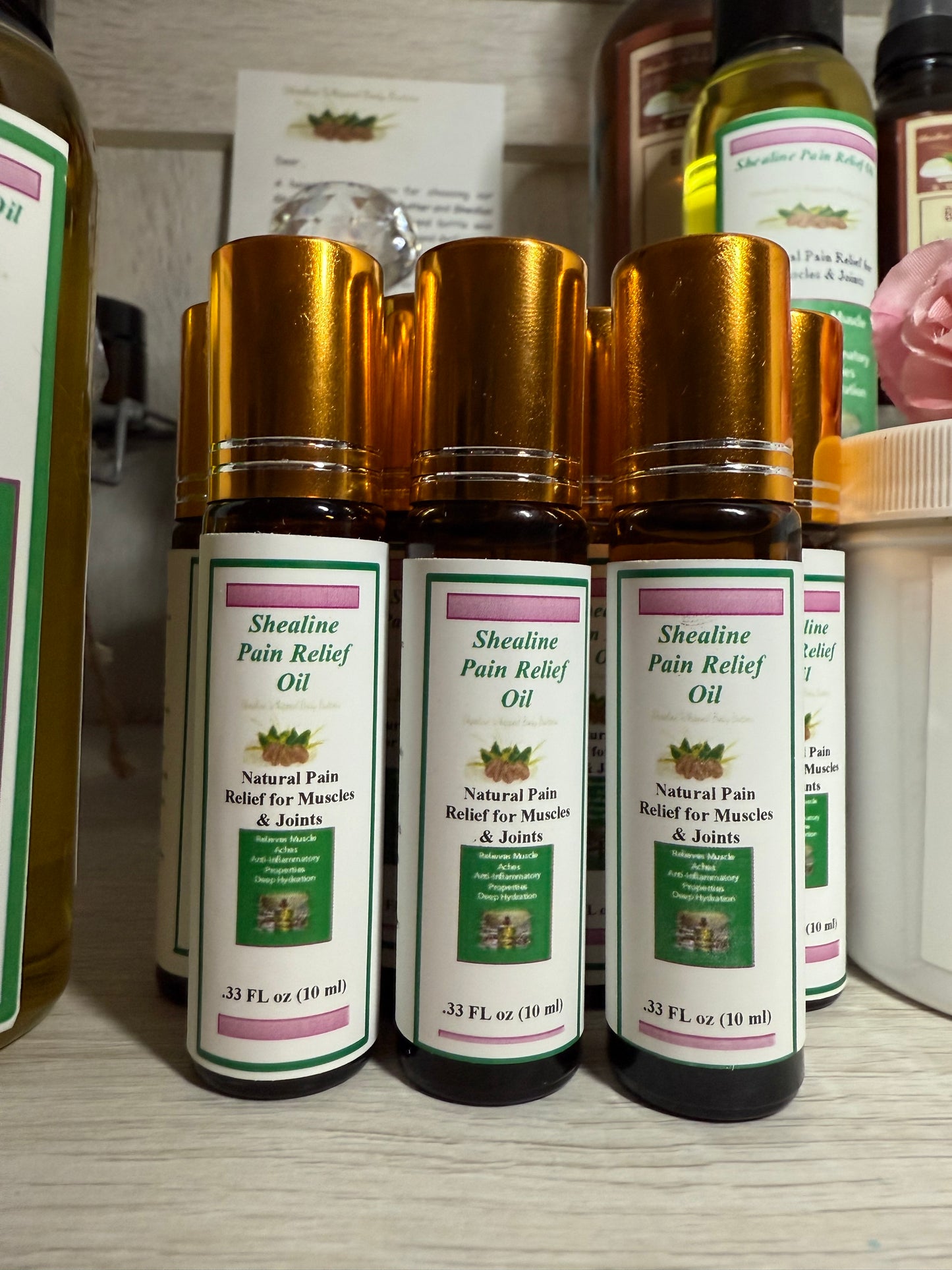 Natural Pain Relief Oil