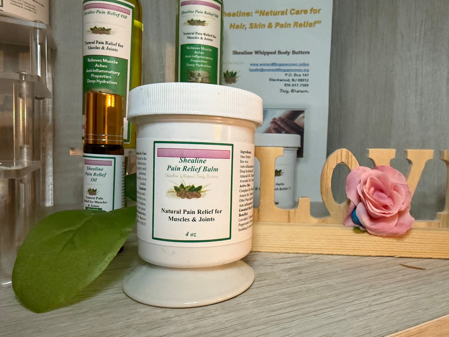 Natural Pain Relief Balm