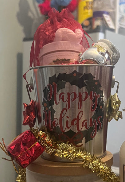 Christmas Gift Baskets (Small) - Pick Your Favorite Scent / Size (1 oz. & 2 oz) (w/m)
