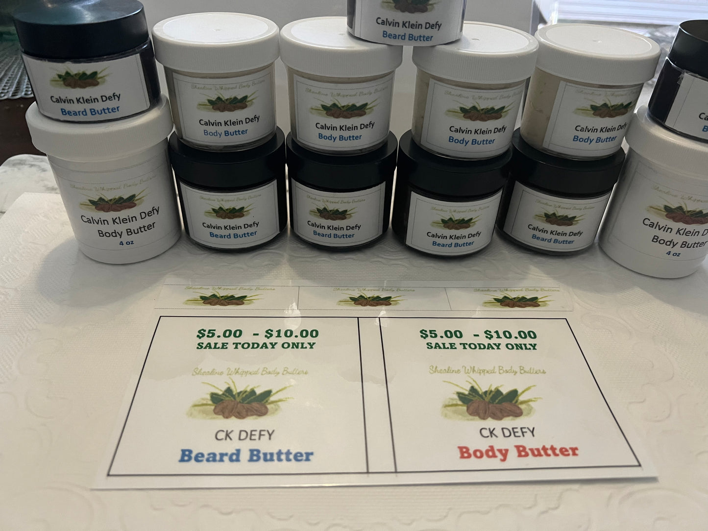 Coco Mango Combo Set: Whipped Body Butter & Beard Butters (m)