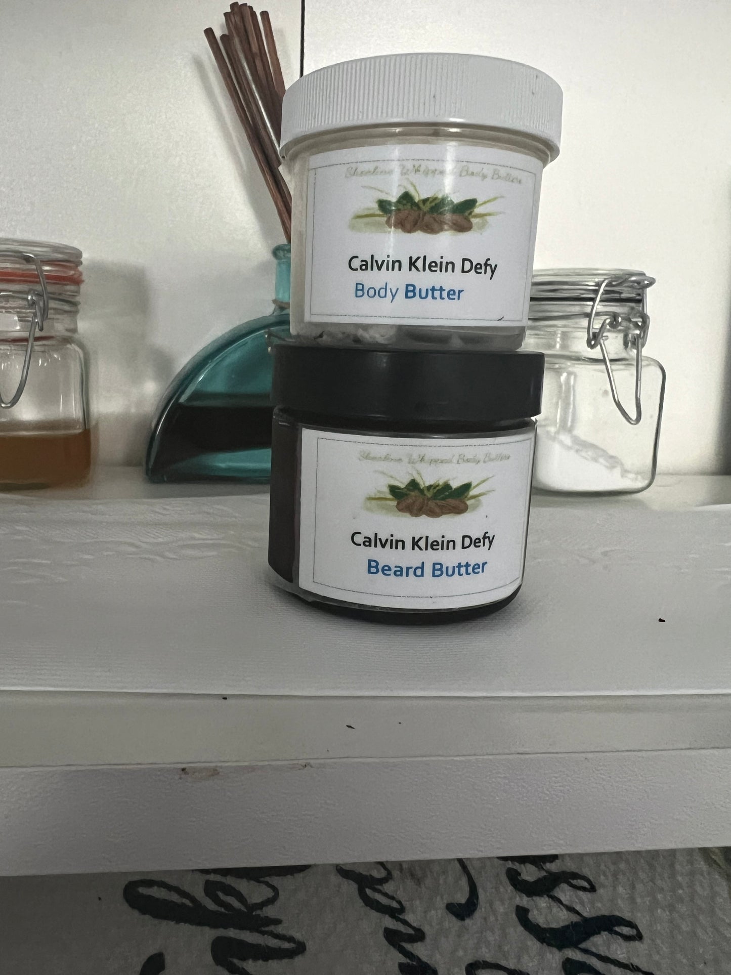 Shealux Beard and Body Combo Set: Body Butter & Beard Butter - (M)