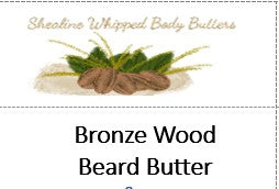 Shealux Bronze Wood Beard Butter (m)