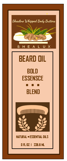 SheaLux Specialty Beard Oils - Bold Essence (m) CK Defy/Crimson Musk