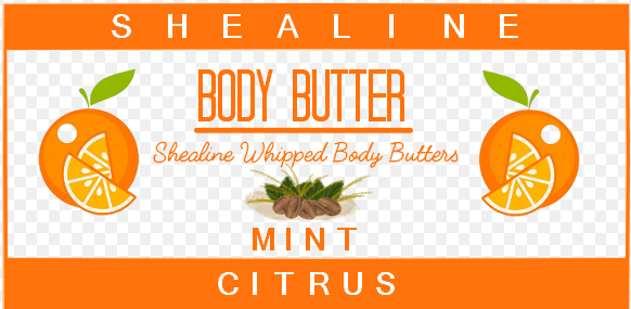 Citrus Mint  Body Butter - Energizing! (Muscle & Body Comfort) (w) & (m)