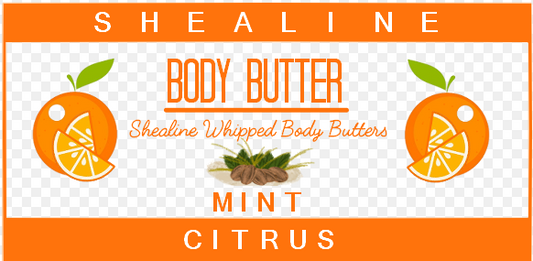 Citrus Mint  Body Butter - Energizing! (Muscle & Body Comfort) (w) & (m)