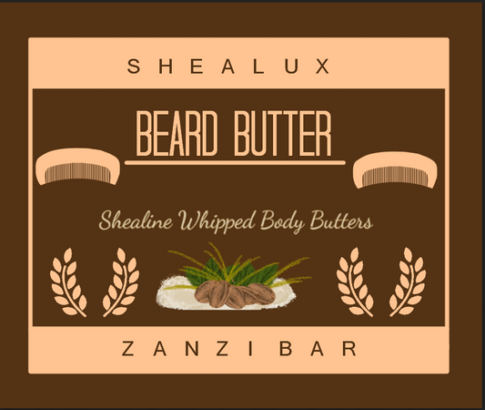 Shealux Zanzibar Combo Set: Whipped Body Butter & Beard Butters (m)