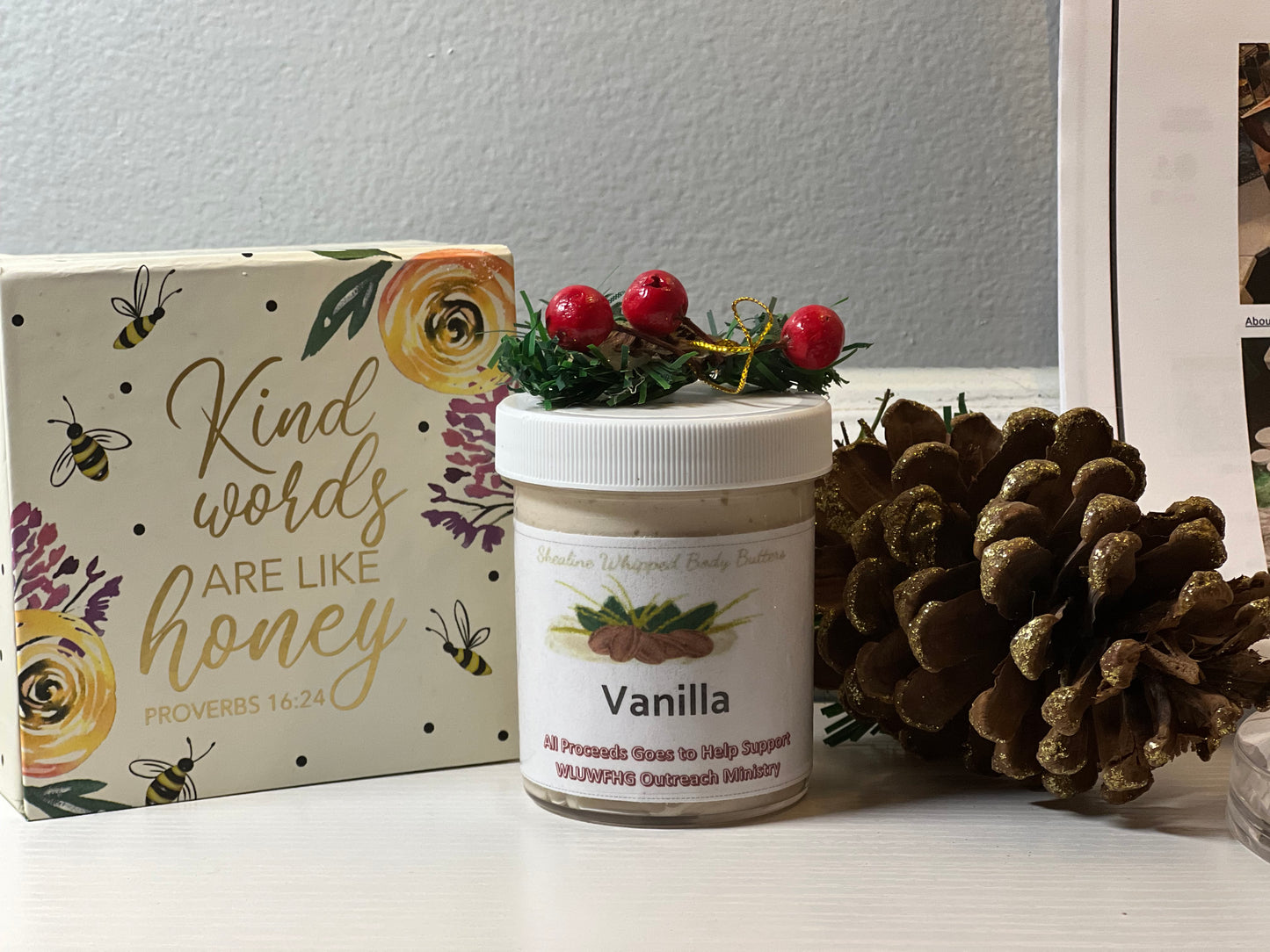 Vanilla Body Butter - Light and Sensuous Fragrance (w)